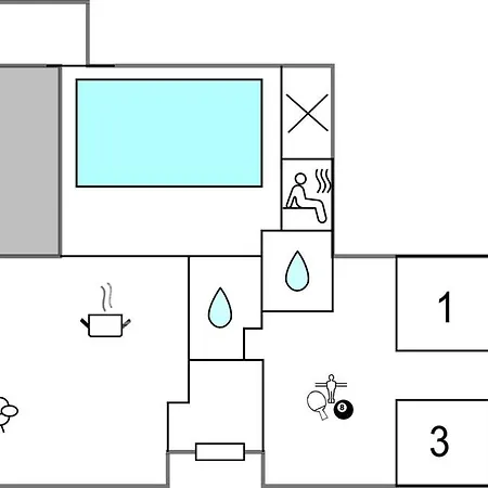 Semesterbostad Lovely In With Sauna *